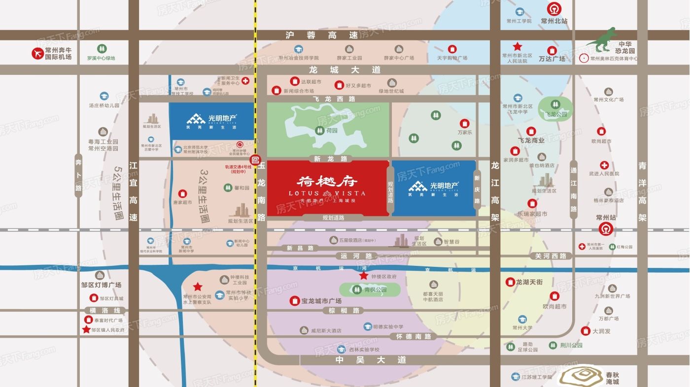 钟楼主城区旁荷园边上，均价15000元新楼盘