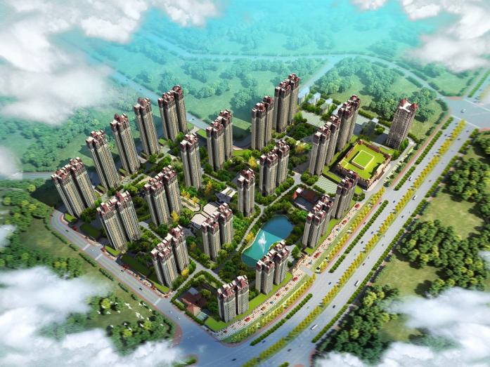 彰泰兴进（临桂恒大城），三房两厅一厨一卫，精装房93㎡未入住，68万